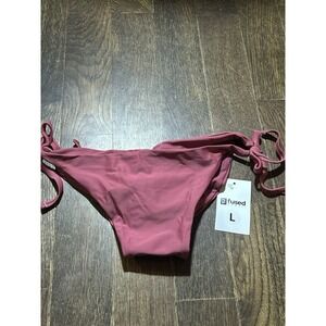 Fused Hawaii  Aloha Bottom Size L NWT Mauve Bikini Bottom